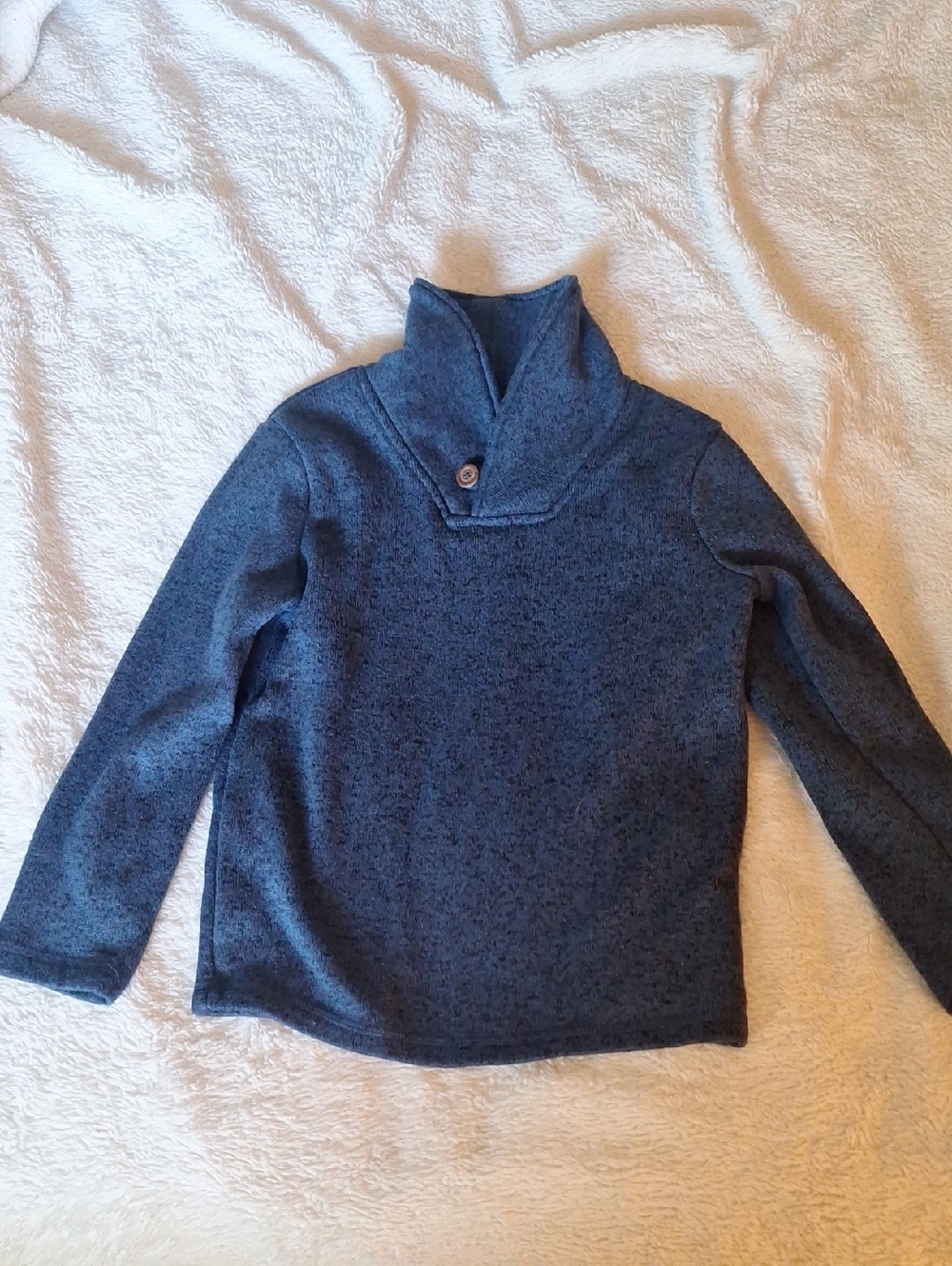 jumping beans navy blue pullover top